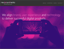Tablet Screenshot of newbrandmedia.com
